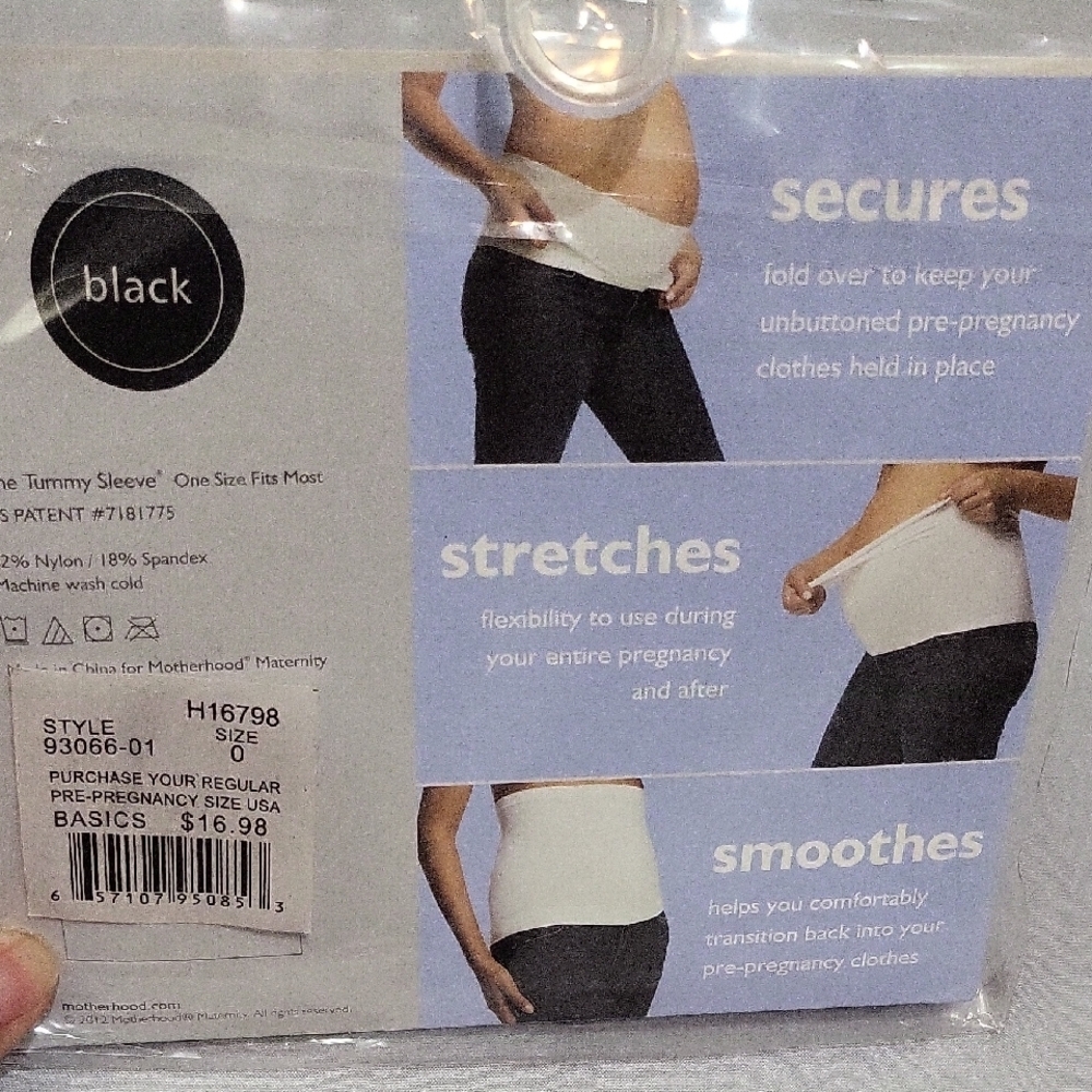 Motherhood Cream Maternity Tummy Sleeve - Picture 3 of 3
